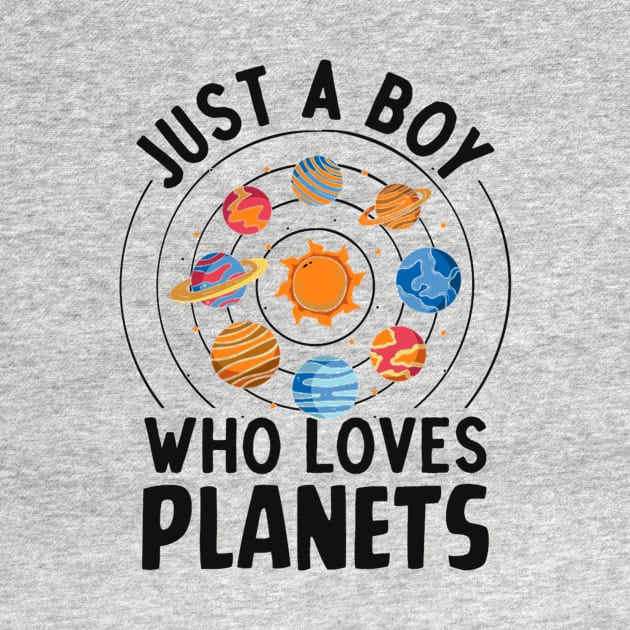 Just A Boy Who Loves Planets by Tracy Daum